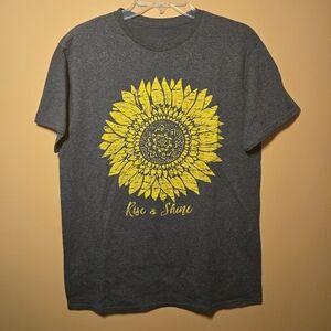 Rise & Shine Sunflower Tee, M/L